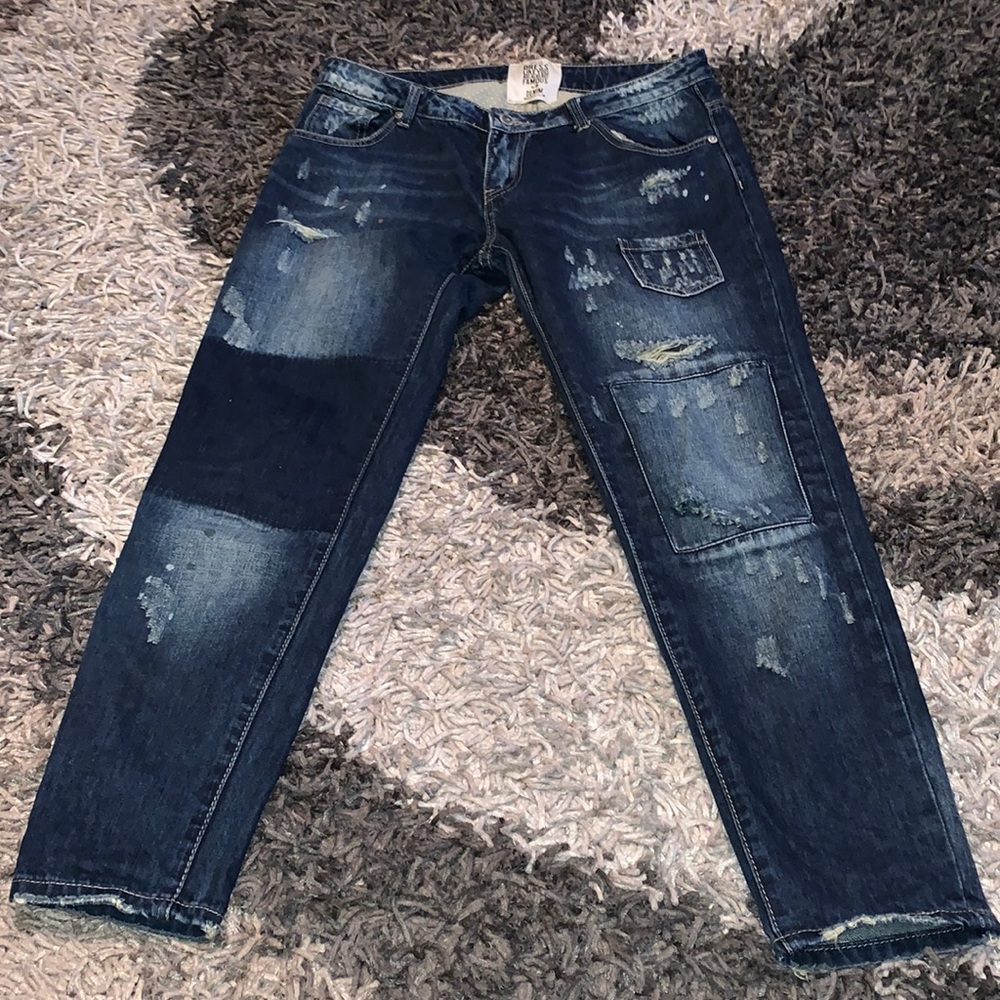 Wiya Jeans Italian design size 28 inseam 28 good cond